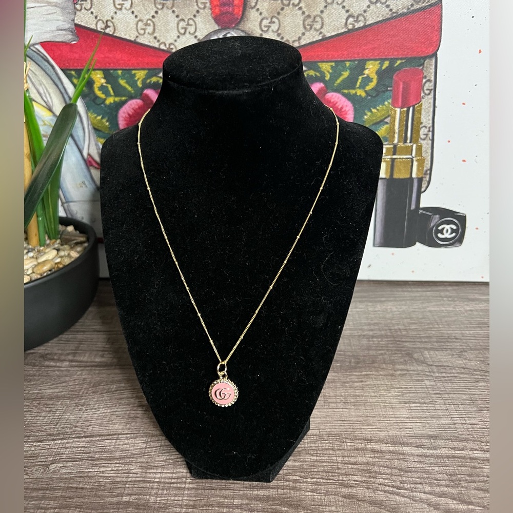 Gucci charm necklace